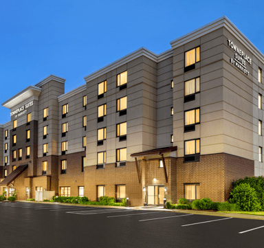 TownePlace Suites Mechanicsburg Dusk Exterior